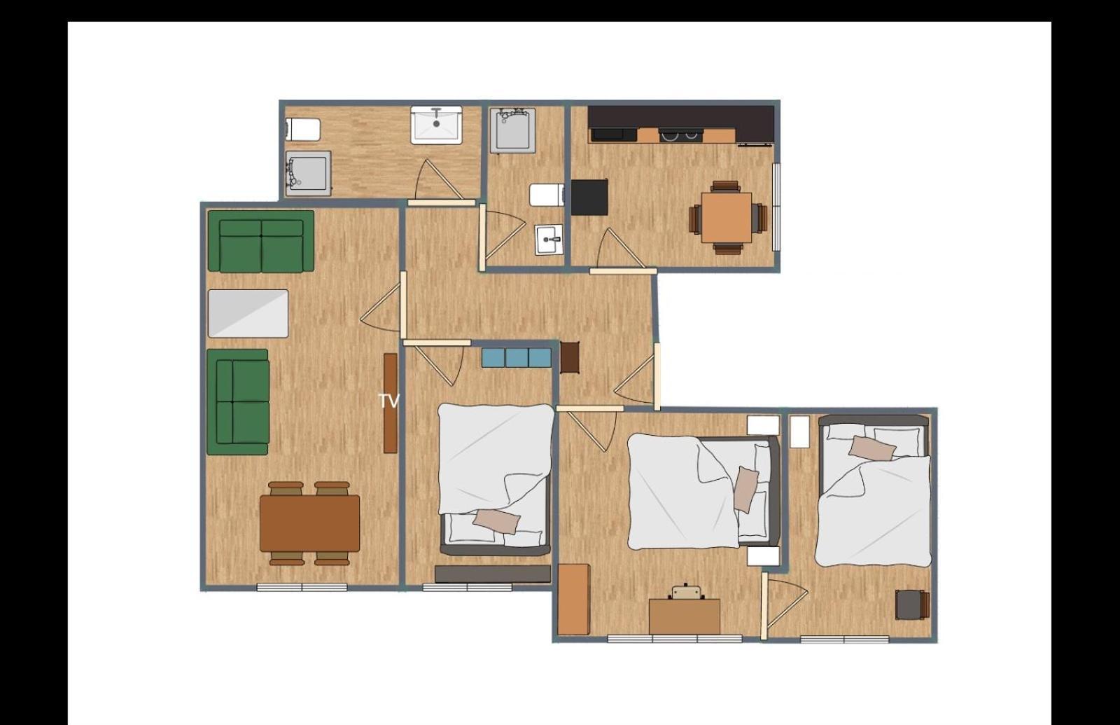 Soho Boho - With Sunny Rooftop Terrace And Fiber Optic Internet